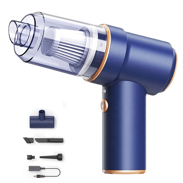 Handheld Vacuum Cleaner 2 in 1 Mini Vaccum Cleaner & Blower for Home & Car-Rechargeable 8000PA Powerful Vacuuming Device