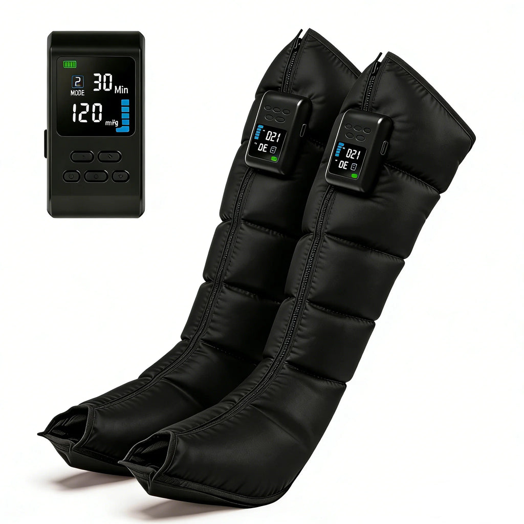 Wireless Air Compression Recovery System Air Pressotherapy Leg Massager Compression Boots