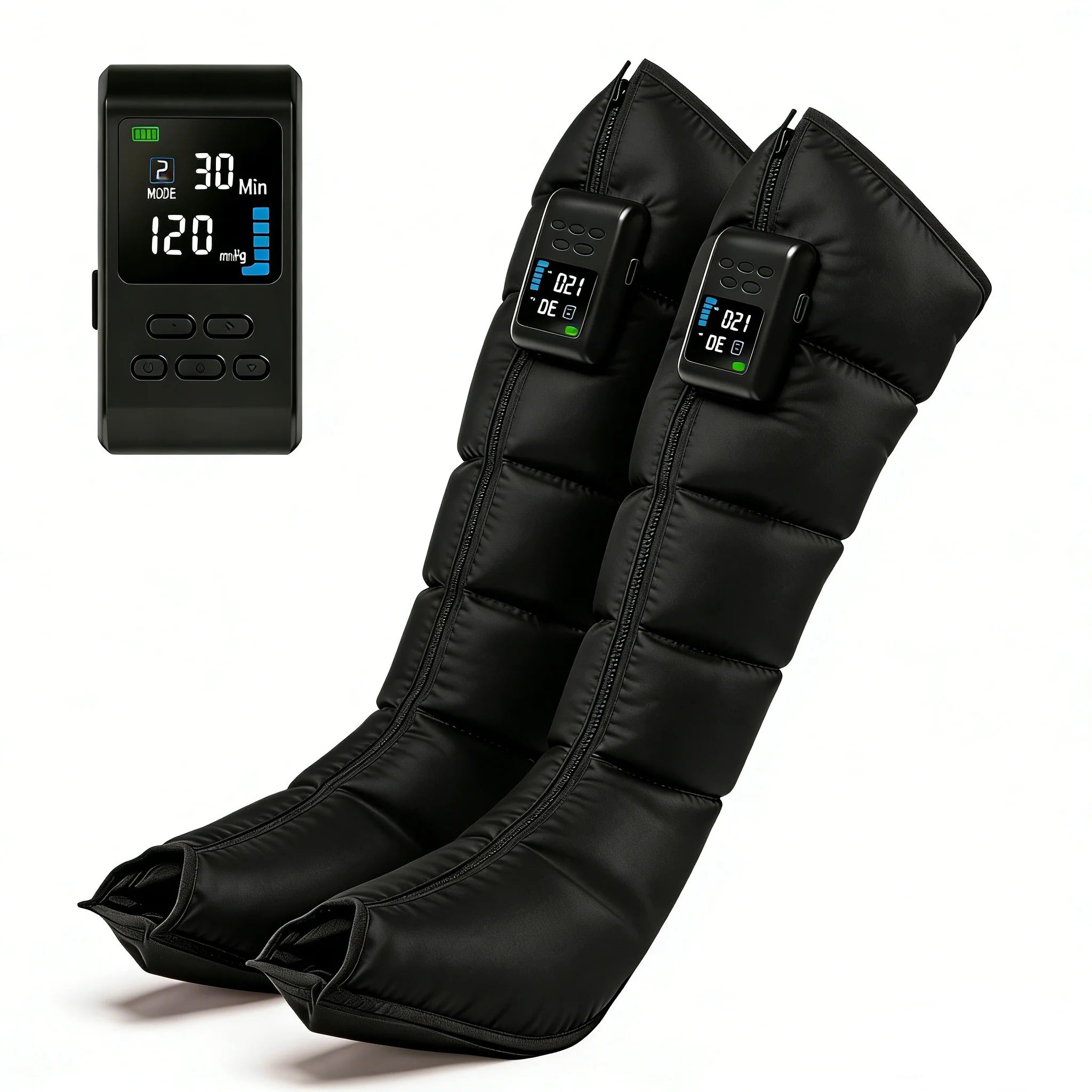 Wireless Air Compression Recovery System Air Pressotherapy Leg Massager Compression Boots