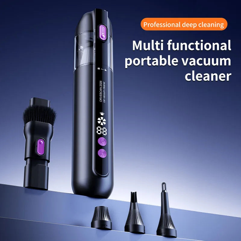 Vaccum Car Cleaner Battery Operated Portable Hand Held Powerful Folding 3 in 1 Wireless Collapsible Vacuum Cleaner