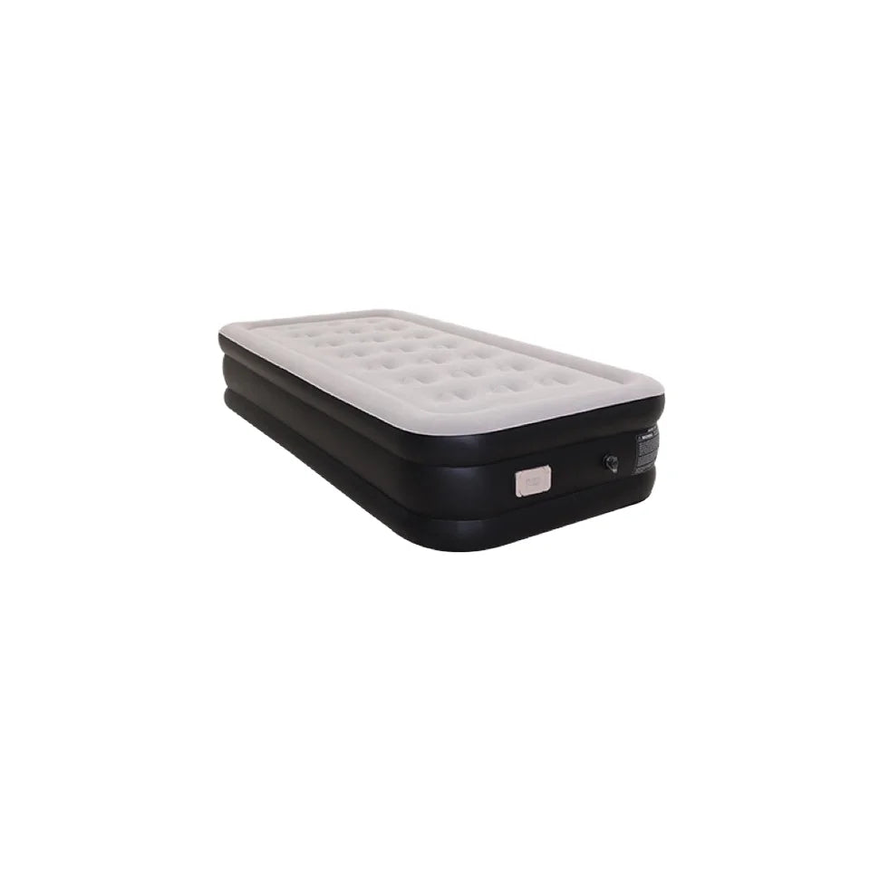 Foldable Modern Outdoor Indoor Portable PVC Flocking Air Bed Mattress with Built-in Pump