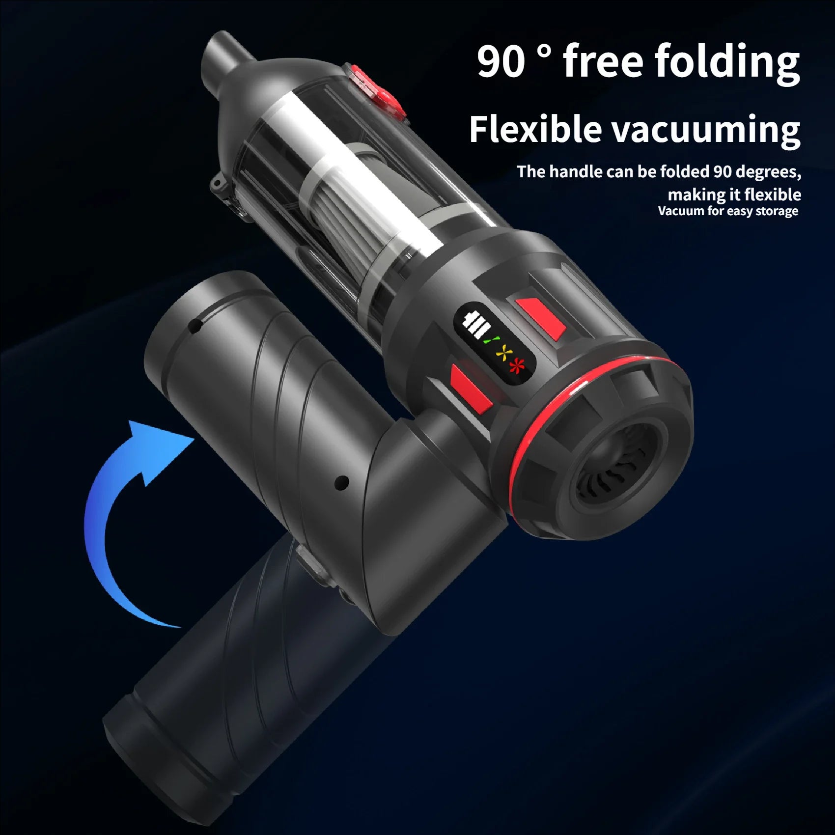Powerful Mini Wireless Handheld Car Vacuum Cleaner