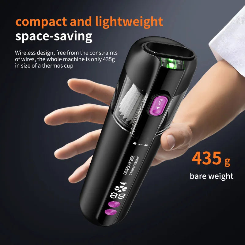 Vaccum Car Cleaner Battery Operated Portable Hand Held Powerful Folding 3 in 1 Wireless Collapsible Vacuum Cleaner