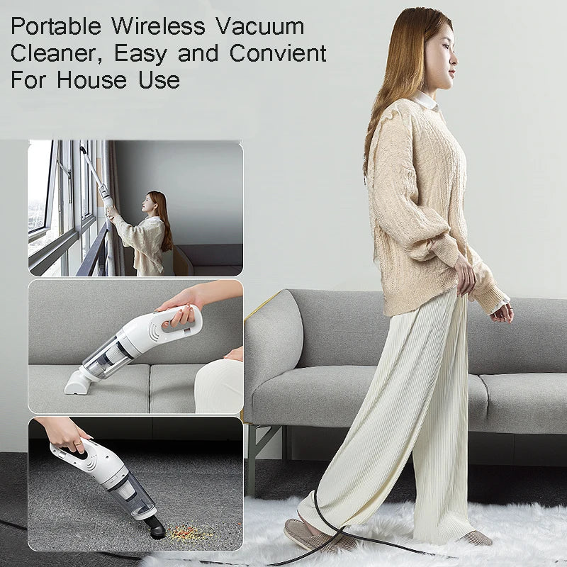 3 in 1 Car Wireless Vacuum Cleaner For Home Car Dual Use