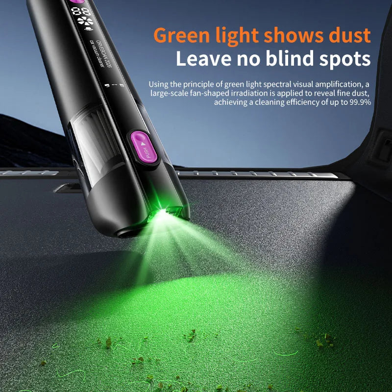 Vaccum Car Cleaner Battery Operated Portable Hand Held Powerful Folding 3 in 1 Wireless Collapsible Vacuum Cleaner